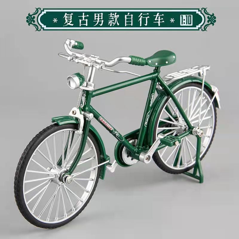 Diy Assembled Bicycle 28 Bar Simulation Bicycle Alloy Self-Propelled Model Toy Model Ornaments Car Model - Image 5